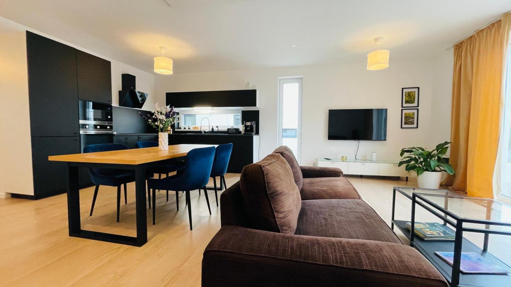 House Flow, 3 Room, Free 2 Parking Apartment Pressburg